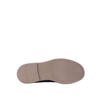 Kadın Süet Tokalı Loafer Babet Kahve - Hobby MB26016S Kadın Süet Tokalı Loafer Babet Kahve - Hobby MB26016S