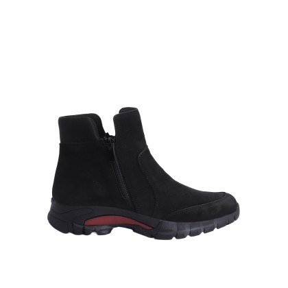 Kadın Yandan Fermuarlı Dolgu Tabanlı Kışlık Bot Siyah - Natursoft 26240680N