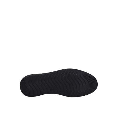 Kadın Hakiki Deri Dolgu Tabanlı Günlük Loafer Siyah - Albini 2630Z704