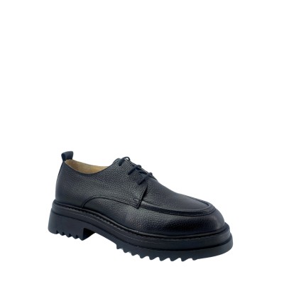 Kadın Hakiki Deri Tırtıklı Taban Loafer Ayakkabı Siyah - Disparita 257004F Kadın Hakiki Deri Tırtıklı Taban Loafer Ayakkabı Siyah - Disparita 257004F