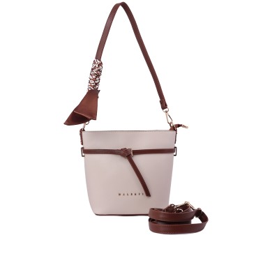 Kadın Fular Detaylı Bucket Omuz Çantası Bej - Hobby 266972G Kadın Fular Detaylı Bucket Omuz Çantası Bej - Hobby 266972G