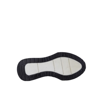Kadın Suni Deri Bağcıklı Günlük Sneaker Siyah - Beety 92-2877