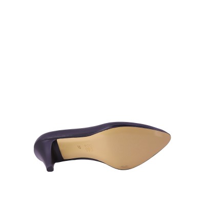 Kadın Hakiki Deri Sivri Burun Konik Topuk Stiletto Siyah - Hobby 261525 Kadın Hakiki Deri Sivri Burun Konik Topuk Stiletto Siyah - Hobby 261525