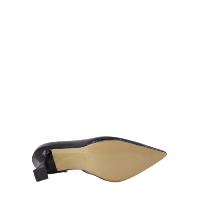 Kadın Rugan Suni Deri Kadeh Topuk Stiletto Siyah - Hobby 26783R Kadın Rugan Suni Deri Kadeh Topuk Stiletto Siyah - Hobby 26783R