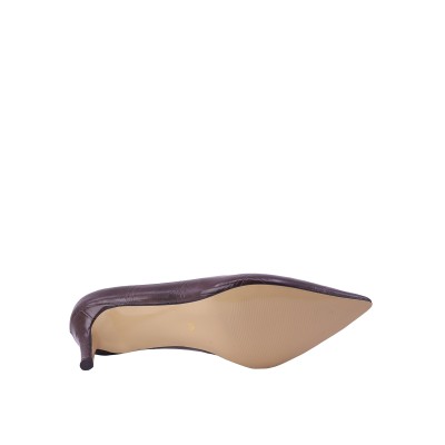 Kadın Baskılı Suni Deri Kroko Desen Stiletto Kahve - Hobby 26789B Kadın Baskılı Suni Deri Kroko Desen Stiletto Kahve - Hobby 26789B