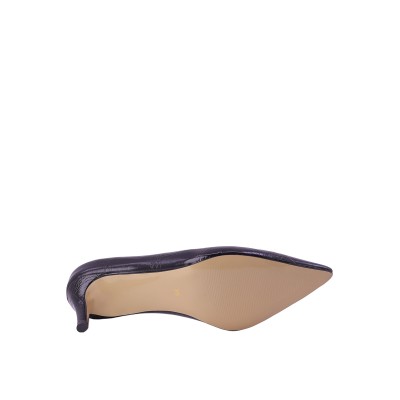 Kadın Baskılı Suni Deri Kroko Desen Stiletto Siyah - Hobby 26789B Kadın Baskılı Suni Deri Kroko Desen Stiletto Siyah - Hobby 26789B