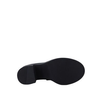 Kadın Platform Topuklu Loafer Ayakkabı Siyah - Albini 26101103R