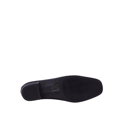 Kadın Hakiki Rugan Deri Metal Tokalı Loafer Siyah - Albini 26143249R Kadın Hakiki Rugan Deri Metal Tokalı Loafer Siyah - Albini 26143249R