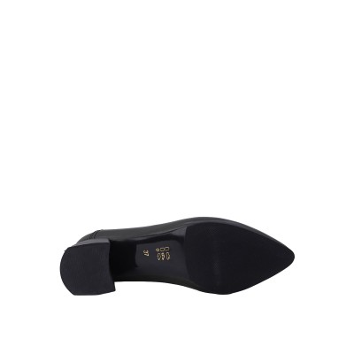 Kadın Hakiki Deri Bantlı Topuklu Loafer Ayakkabı Yeşil - Hobby FB26061D Kadın Hakiki Deri Bantlı Topuklu Loafer Ayakkabı Yeşil - Hobby FB26061D