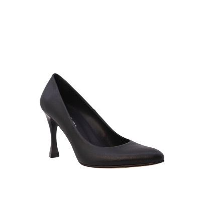 Kadın Hakiki Deri İnce Topuklu Stiletto Siyah - Hobby FB26063D Kadın Hakiki Deri İnce Topuklu Stiletto Siyah - Hobby FB26063D