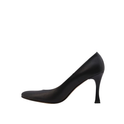 Kadın Hakiki Deri İnce Topuklu Stiletto Siyah - Hobby FB26063D Kadın Hakiki Deri İnce Topuklu Stiletto Siyah - Hobby FB26063D