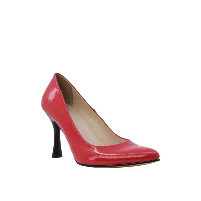Kadın Rugan Sivri Burun Stiletto Kırmızı - Hobby FB26063R Kadın Rugan Sivri Burun Stiletto Kırmızı - Hobby FB26063R