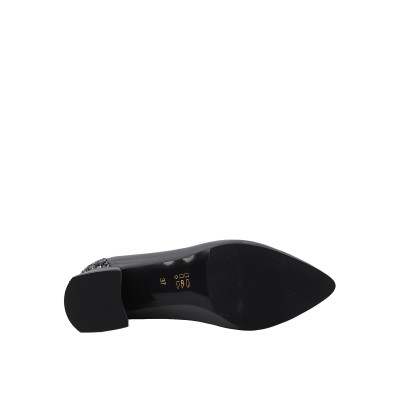 Kadın Hakiki Deri Taş Detaylı Topuklu Loafer Gri - Hobby FB26065B Kadın Hakiki Deri Taş Detaylı Topuklu Loafer Gri - Hobby FB26065B
