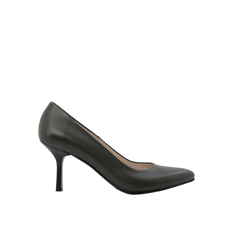 Kadın Hakiki Deri Sivri Burun Stiletto Yeşil - Hobby FB26070D Kadın Hakiki Deri Sivri Burun Stiletto Yeşil - Hobby FB26070D