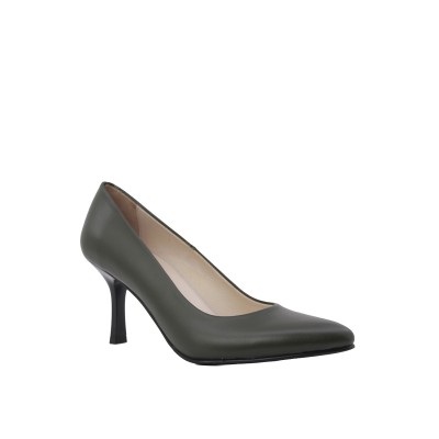 Kadın Hakiki Deri Sivri Burun Stiletto Yeşil - Hobby FB26070D Kadın Hakiki Deri Sivri Burun Stiletto Yeşil - Hobby FB26070D