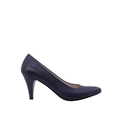 Kadın Hakiki Deri Sivri Burun Topuklu Stiletto Lacivert - Hobby FB26074D Kadın Hakiki Deri Sivri Burun Topuklu Stiletto Lacivert - Hobby FB26074D