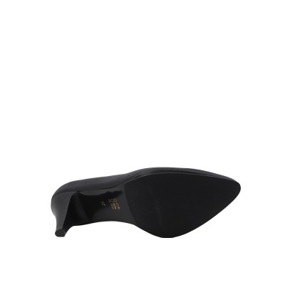 Kadın Hakiki Deri Sivri Burun Topuklu Stiletto Siyah - Hobby FB26074D Kadın Hakiki Deri Sivri Burun Topuklu Stiletto Siyah - Hobby FB26074D