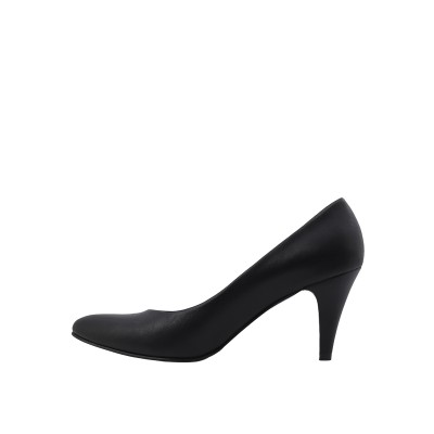 Kadın Hakiki Deri Sivri Burun Topuklu Stiletto Siyah - Hobby FB26074D Kadın Hakiki Deri Sivri Burun Topuklu Stiletto Siyah - Hobby FB26074D