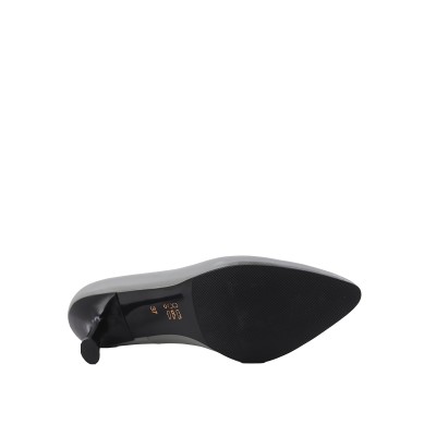 Kadın Hakiki Deri Sivri Burun Stiletto Gri - Hobby FB26075D Kadın Hakiki Deri Sivri Burun Stiletto Gri - Hobby FB26075D