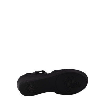 Kadın Hakiki Deri Lazer Kesim Dolgu Topuk Sandalet Siyah - Albini 26600207Y Kadın Hakiki Deri Lazer Kesim Dolgu Topuk Sandalet Siyah - Albini 26600207Y