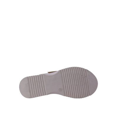 Kadın Çift Tokalı Dolgu Topuk Terlik Bej - Hobby 262066 Kadın Çift Tokalı Dolgu Topuk Terlik Bej - Hobby 262066