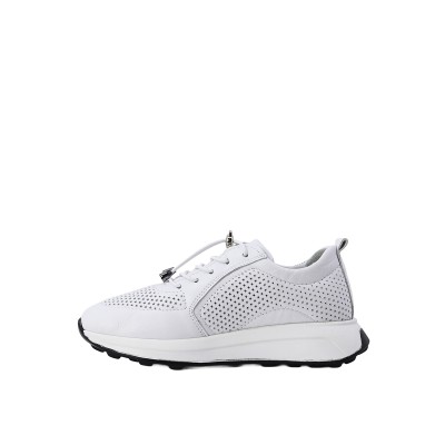 Kadın Hakiki Deri Delikli Detaylı Günlük Sneaker Beyaz - Albini 26802341 Kadın Hakiki Deri Delikli Detaylı Günlük Sneaker Beyaz - Albini 26802341