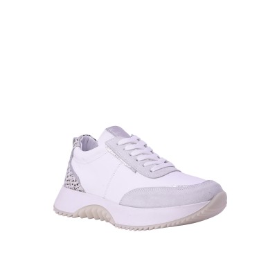 Kadın Hakiki Deri Detaylı Kalın Tabanlı Sneaker Beyaz - Hobby 261040 Kadın Hakiki Deri Detaylı Kalın Tabanlı Sneaker Beyaz - Hobby 261040