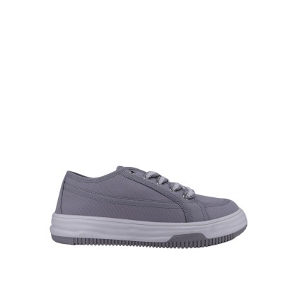 Kadın Keten Bağcıklı Günlük Sneaker Gri - Hobby NBN6102 Kadın Keten Bağcıklı Günlük Sneaker Gri - Hobby NBN6102