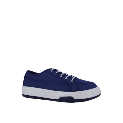 Kadın Keten Bağcıklı Günlük Sneaker Lacivert - Hobby NBN6102 Kadın Keten Bağcıklı Günlük Sneaker Lacivert - Hobby NBN6102