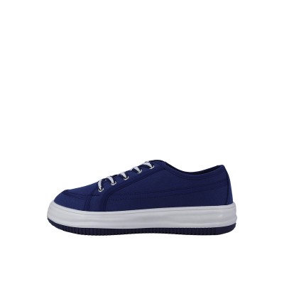 Kadın Keten Bağcıklı Günlük Sneaker Lacivert - Hobby NBN6102 Kadın Keten Bağcıklı Günlük Sneaker Lacivert - Hobby NBN6102