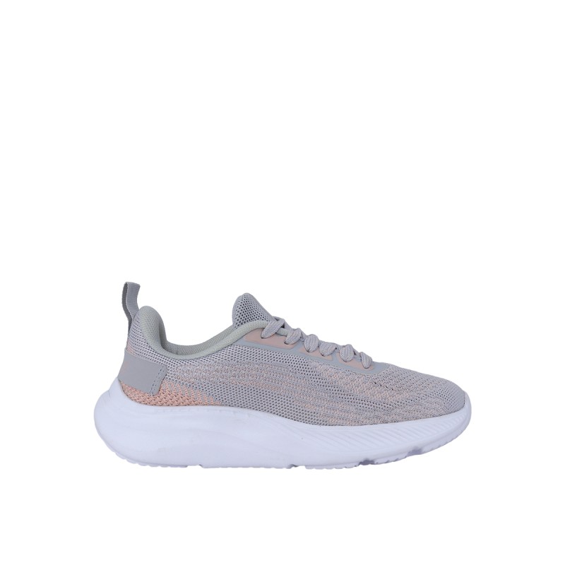 Kadın Tekstil Likra Örgü Bağcıklı Sneaker Gri - Naturflex Pandora Kadın Tekstil Likra Örgü Bağcıklı Sneaker Gri - Naturflex Pandora