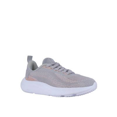 Kadın Tekstil Likra Örgü Bağcıklı Sneaker Gri - Naturflex Pandora Kadın Tekstil Likra Örgü Bağcıklı Sneaker Gri - Naturflex Pandora