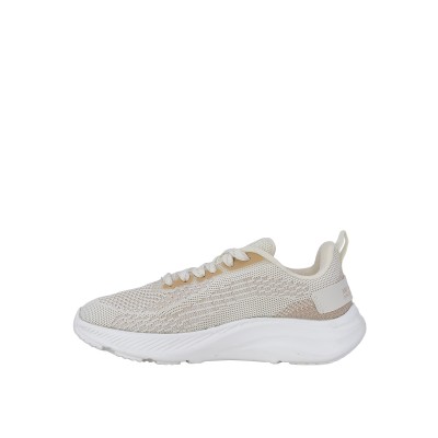 Kadın Tekstil Likra Örgü Bağcıklı Sneaker Krem - Naturflex Pandora Kadın Tekstil Likra Örgü Bağcıklı Sneaker Krem - Naturflex Pandora