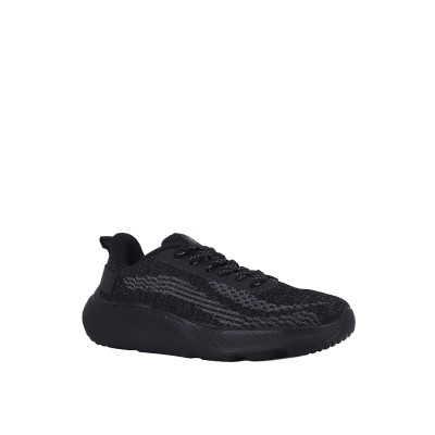 Kadın Tekstil Likra Örgü Bağcıklı Sneaker Siyah - Naturflex Pandora Kadın Tekstil Likra Örgü Bağcıklı Sneaker Siyah - Naturflex Pandora